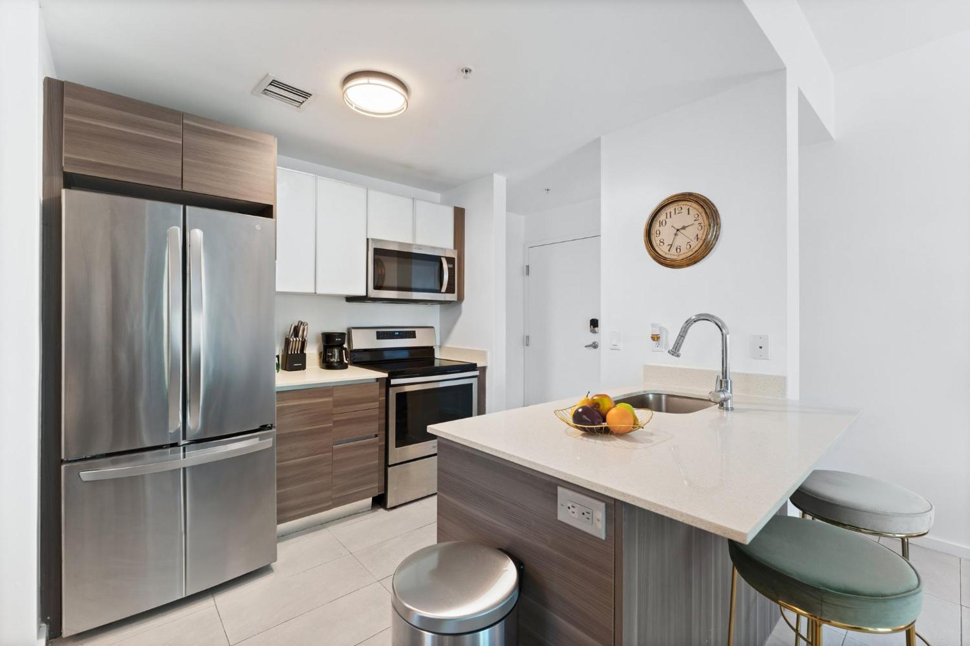 Modern Apartment In Edgewater Miami Camera foto
