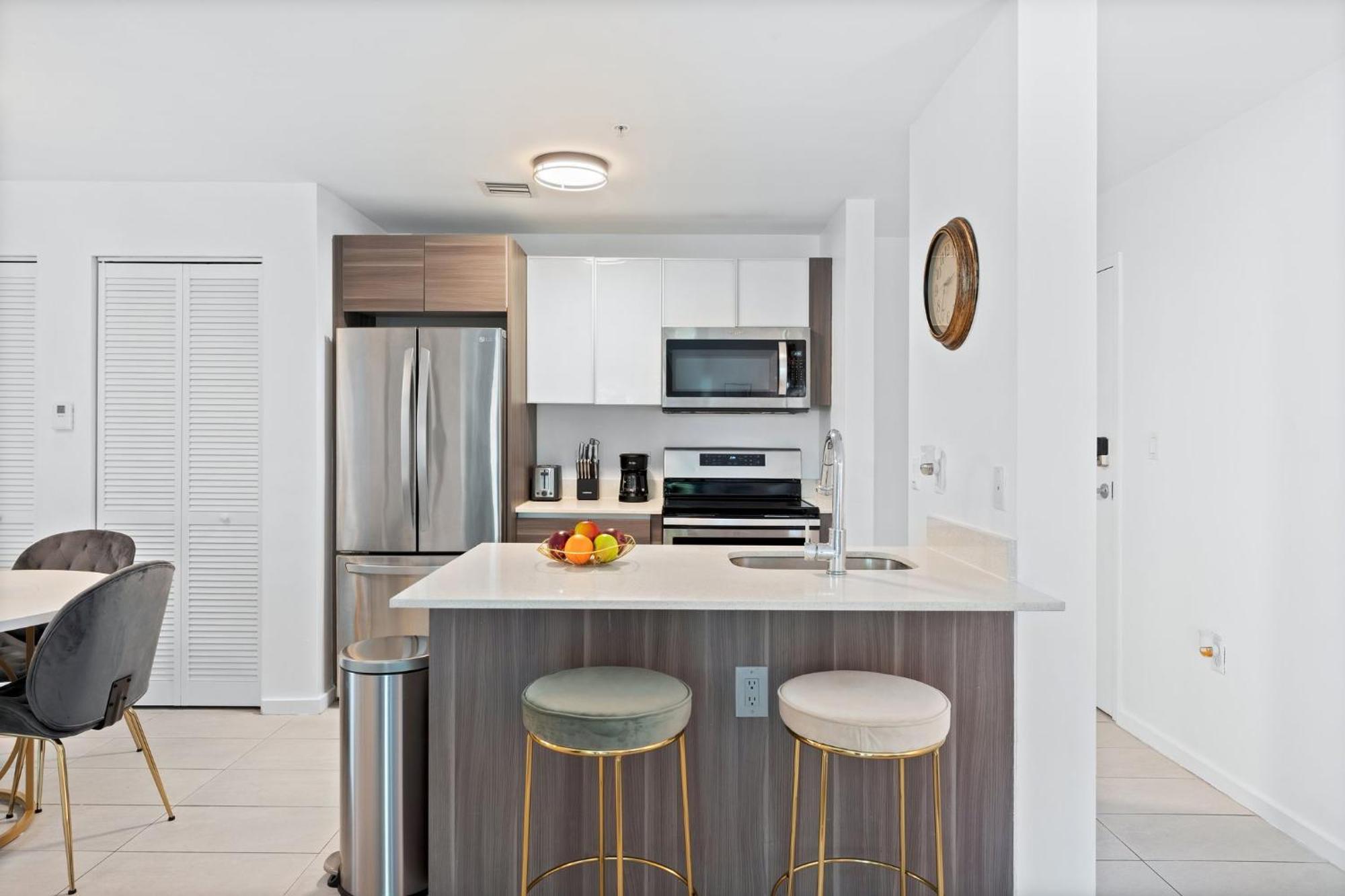 Modern Apartment In Edgewater Miami Camera foto