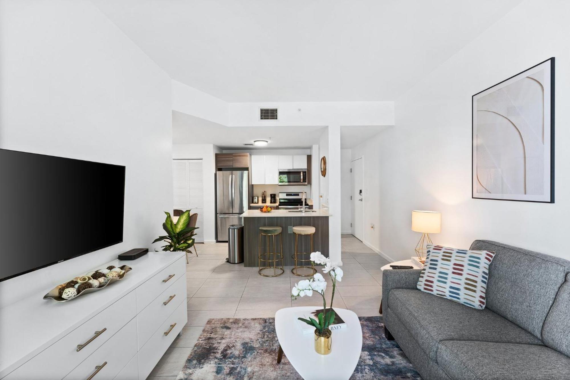 Modern Apartment In Edgewater Miami Camera foto