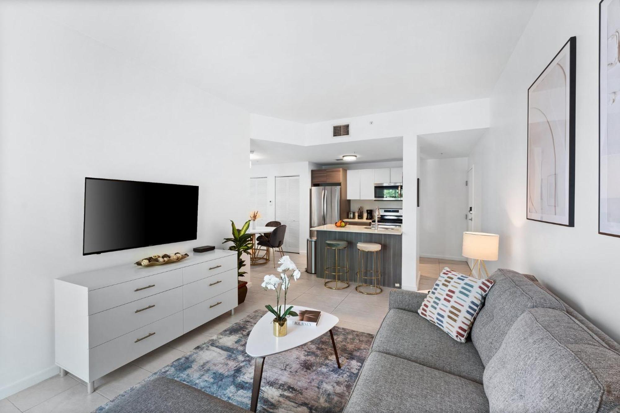 Modern Apartment In Edgewater Miami Camera foto